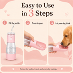Veilloire HydrateGo™ Portable Dog Water Bottle