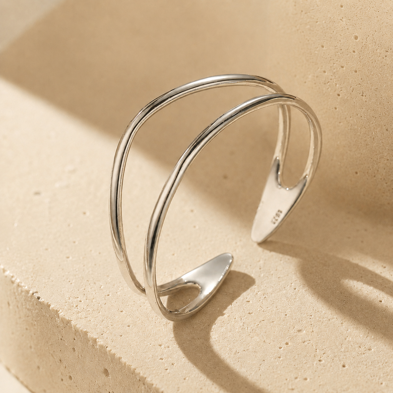 Sylvie - Double-Strand Bangle