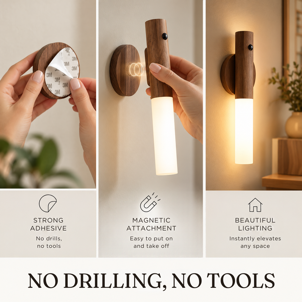 Veilloire Halo Wireless Wall Light