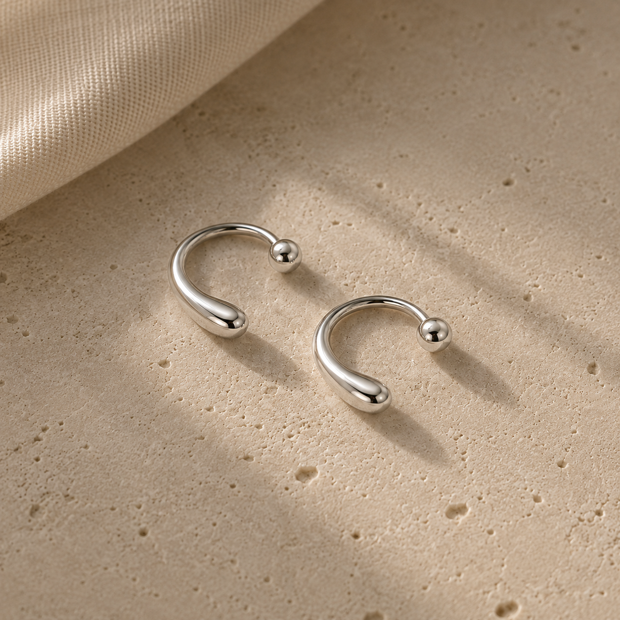 Odette - Teardrop Stud Earrings